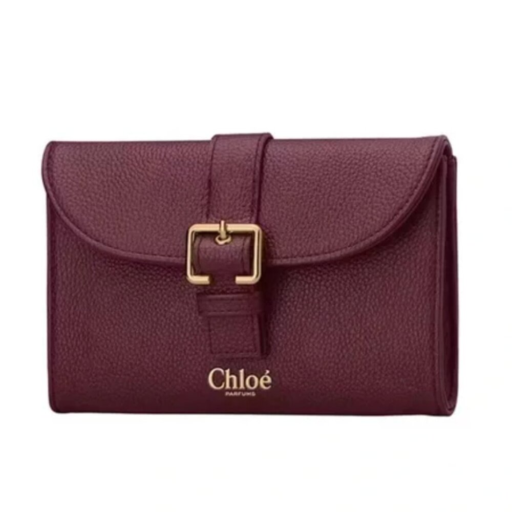 Chloe Leather Clutch